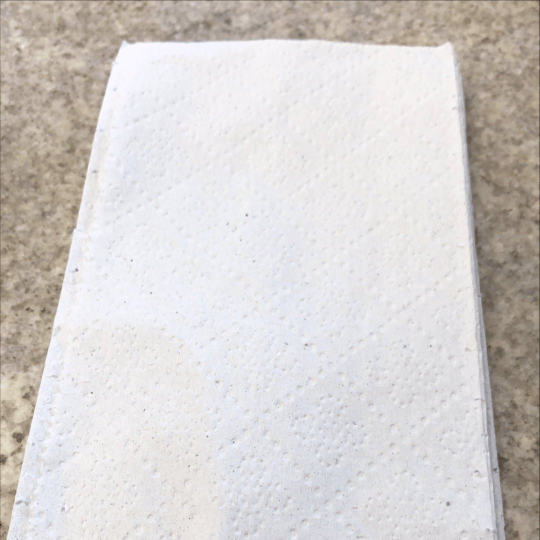 Kit 2 Pacotes de Papel Interfolha Branco 20x21cm 2 dobras folha simples 28g Toppel - e - dona