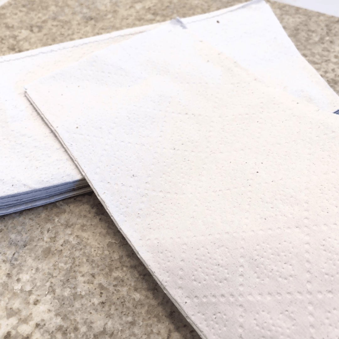 Kit 2 Pacotes de Papel Interfolha Branco 20x21cm 2 dobras folha simples 28g Toppel - e - dona