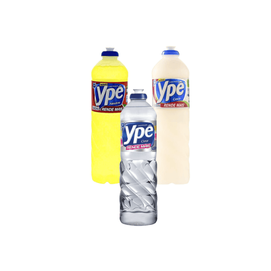 Kit 3 Detergentes 500ml Ypê - e - dona