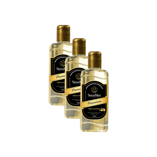 Kit 3 Limpadores 120ml Cada Ameixa Dourada Senamax - e - dona