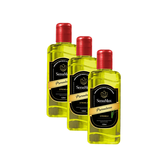 Kit 3 Limpadores 120ml Cada Citronela Senamax - e - dona
