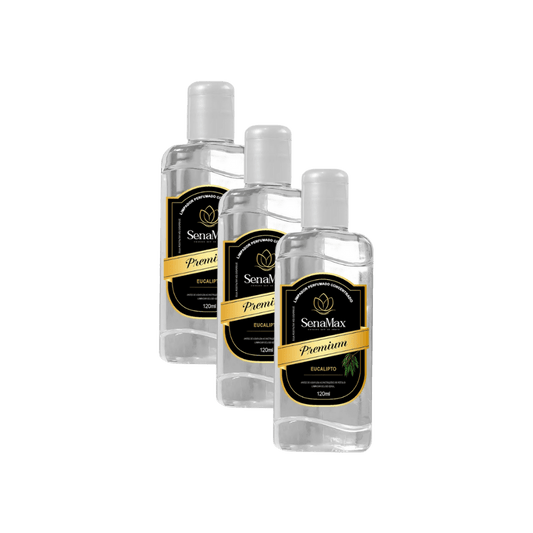 Kit 3 Limpadores 120ml Cada Eucalipto Senamax - e - dona