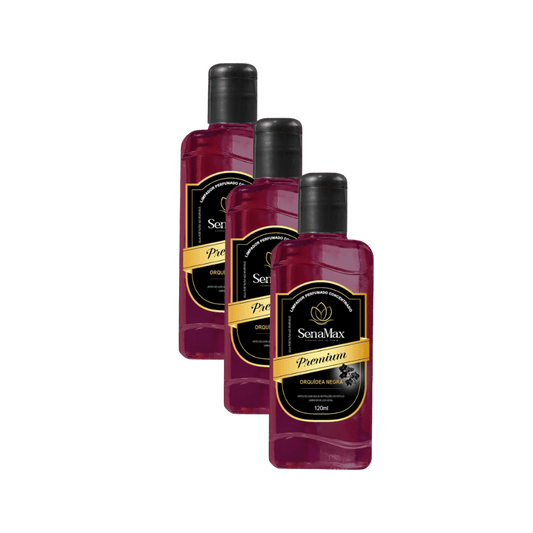 Kit 3 Limpadores 120ml Cada Orquídea Negra - e - dona