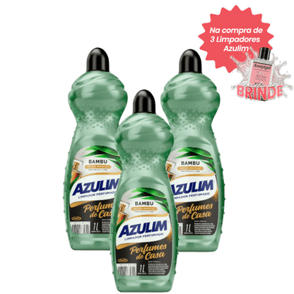 Kit 3 Limpadores Azulim 1L – Bambu - e - dona