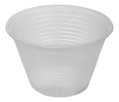 Kit 3 Pacotes de Potes de 100ml Branco Copomais PS com 100 unidades - e - dona