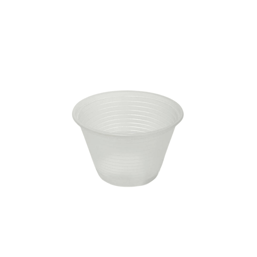 Kit 3 Pacotes de Potes de 100ml Transparente Copomais PS com 100 unidades - e - dona