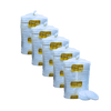 Kit 5 Pacotes de Tampa Marmitex Isopor TOTALPLAST – 50 Unidades Cada