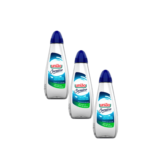 Kit Adoçante Líquido União Sucralose 65ml com 3 Unidades - e - dona