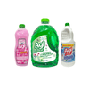 Kit Agi Fácil - Amaciante de Roupas 2 Litros+Lava Roupas 3 Litros+ Alvejante Sem Cloro 2 Litros