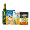 Kit Azeite Cocinero 500ml + Grão de Bico 500g + Milho 170g + Azeitonas Verdes 120g