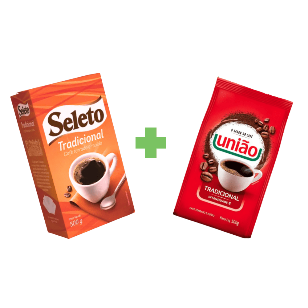 Kit Café União + Seleto Tradicional - e - dona