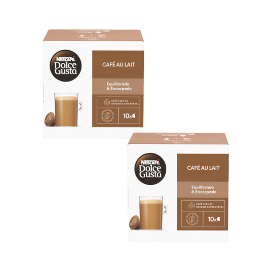 Kit Cápsulas Dolce Gusto Café au Lait com 2 Caixas - e - dona