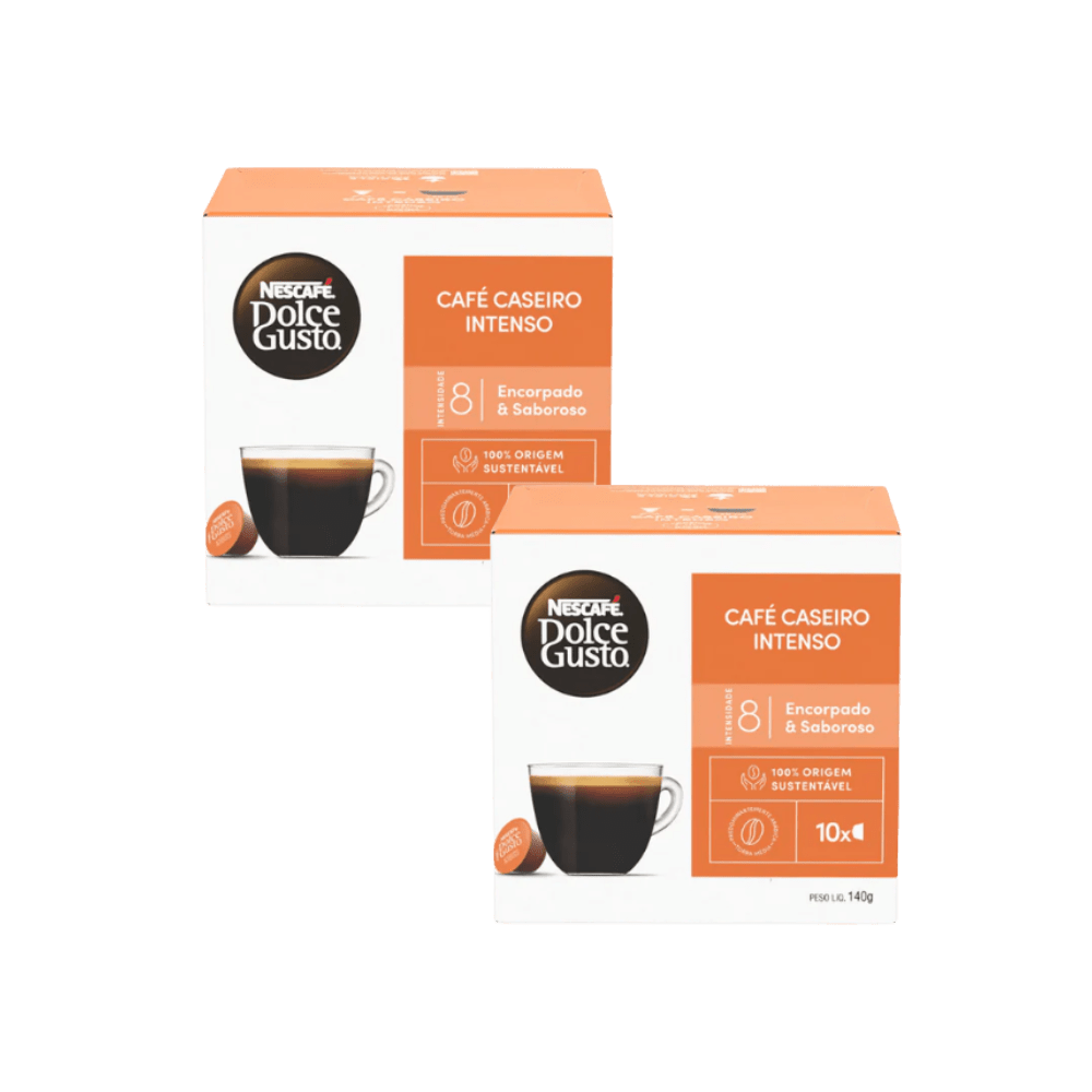Kit Cápsulas Dolce Gusto Café Caseiro c/ 2 - e - dona