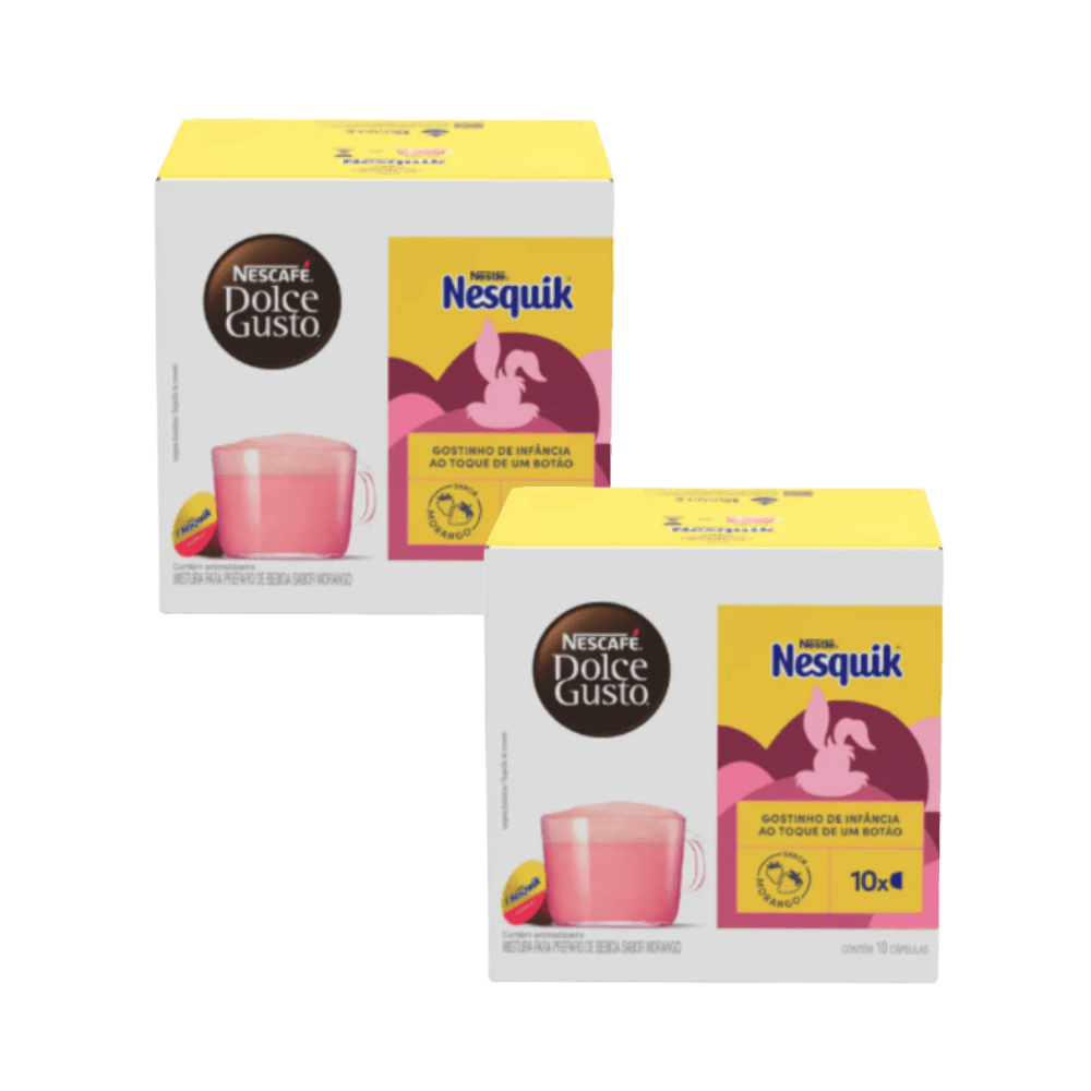 Kit Cápsulas Dolce Gusto Nesquik c/2 Unidades - e - dona