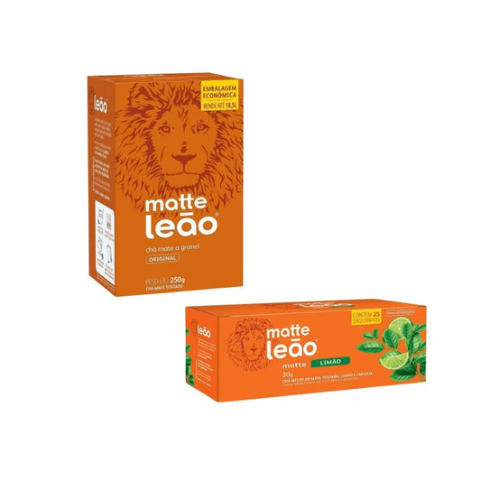 Kit Chá Leão Original + Limão - e - dona