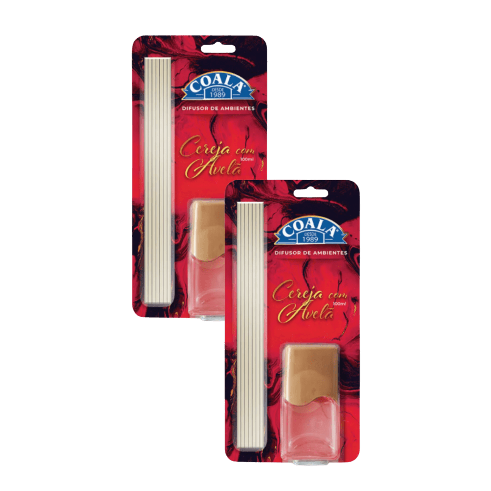Kit com 2 Difusores 100ml Cereja Avelã Coala - e - dona