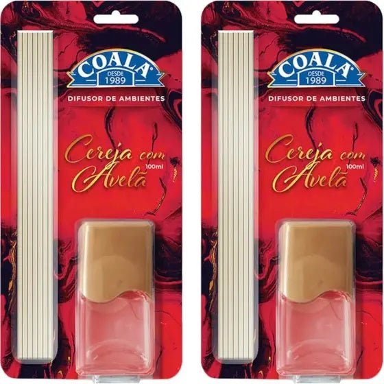 Kit com 2 Difusores 100ml Cereja Avelã Coala - e - dona