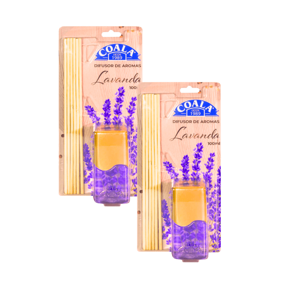Kit com 2 Difusores 100ml Lavanda Coala - e - dona