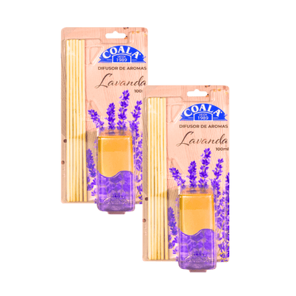 Kit com 2 Difusores 100ml Lavanda Coala - e - dona