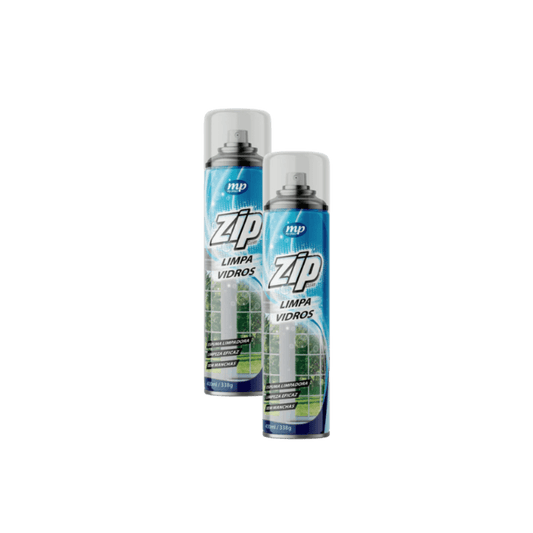 Kit com 2 Limpa Vidro Spray 400ml Trad Zip - e - dona