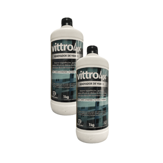 Kit com 2 Limpa Vidros 1kg Vittrolux Bellinzoni - e - dona