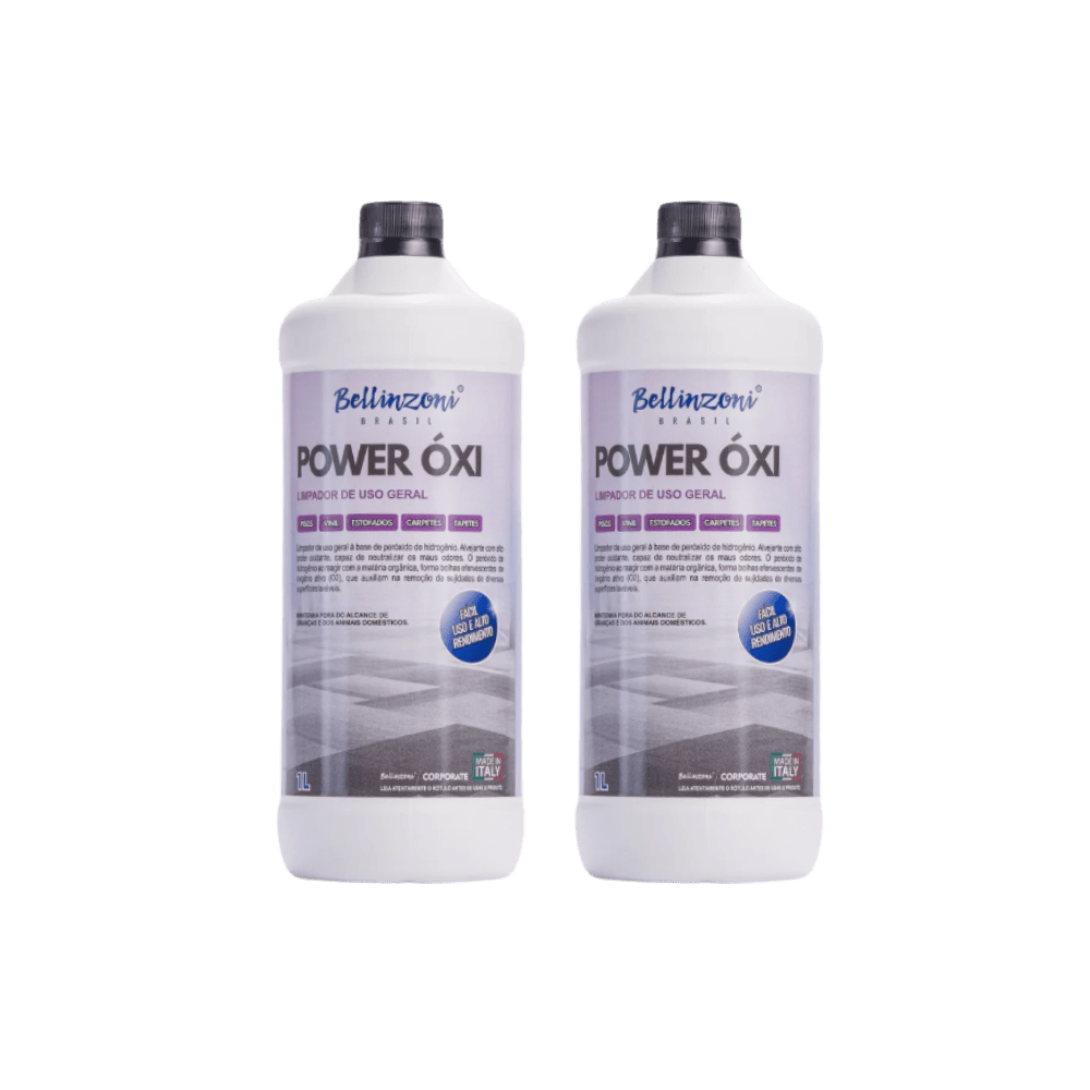 Kit com 2 Limpadores 1L Power Óxi Bellinzoni - e - dona