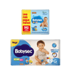 Kit com 2 Pacotes de Fralda Babysec Ultra Mega G com 32 Unidades