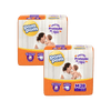 Kit com 2 Pacotes de Fralda Pom Pom Derma Protek M – 28 Unidades Cada