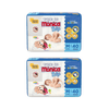 Kit com 2 Pacotes de Fralda Turma da Mônica Econômica M – 40 Unidades Cada