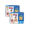 Kit com 2 Pacotes de Fralda Turma da Mônica G – 32 Unidades Cada
