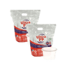 Kit com 2 Pacotes de Pote com Tampa 500ml Ultra Transparente PP – 25 Unidades Cada