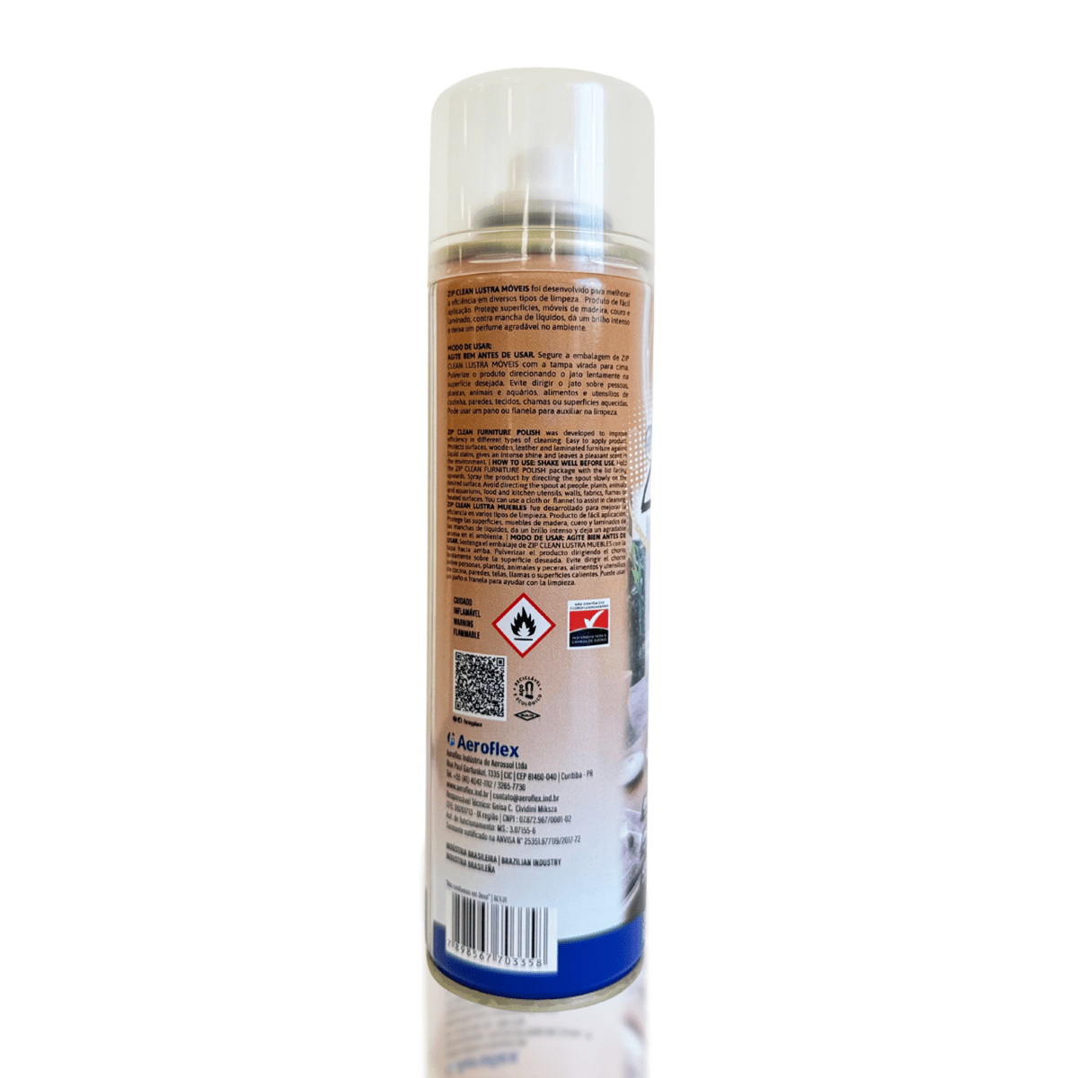 Kit com 3 Lustra Móveis Spray 300ml Zip - e - dona