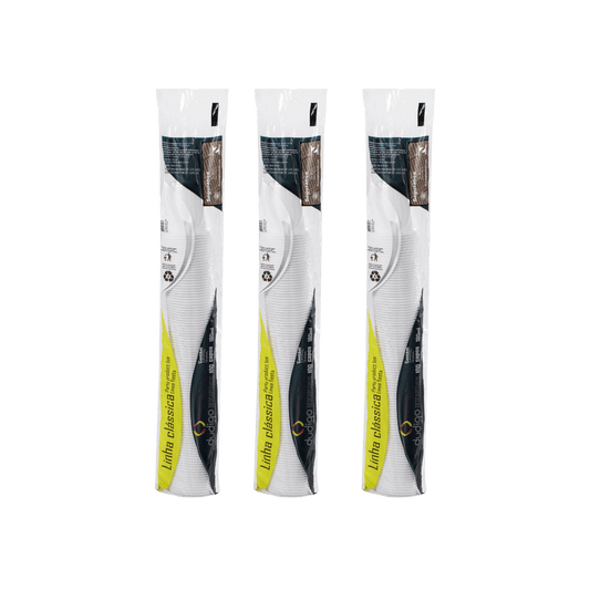 Kit Com 3 Pacotes de Copo 180ml Glight TR PS 100 Unidades Cada - e - dona