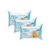 Kit com 3 Pacotes de Lenços Umedecidos Sensitive  96 Unidades Cada