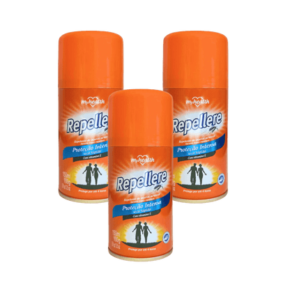 Kit com 3 Repelentes Aerosol 150ml Reppeller - e - dona