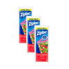 Kit com 3 Sacos Plásticos Zip Grande com 10 Unidades Cada