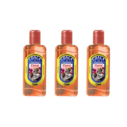Kit com 3 Unidades de Essências Floral Coala 120ml - e - dona