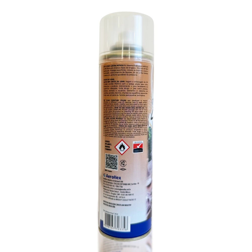 Kit com 4 Lustra Móveis Spray 300ml Zip - e - dona
