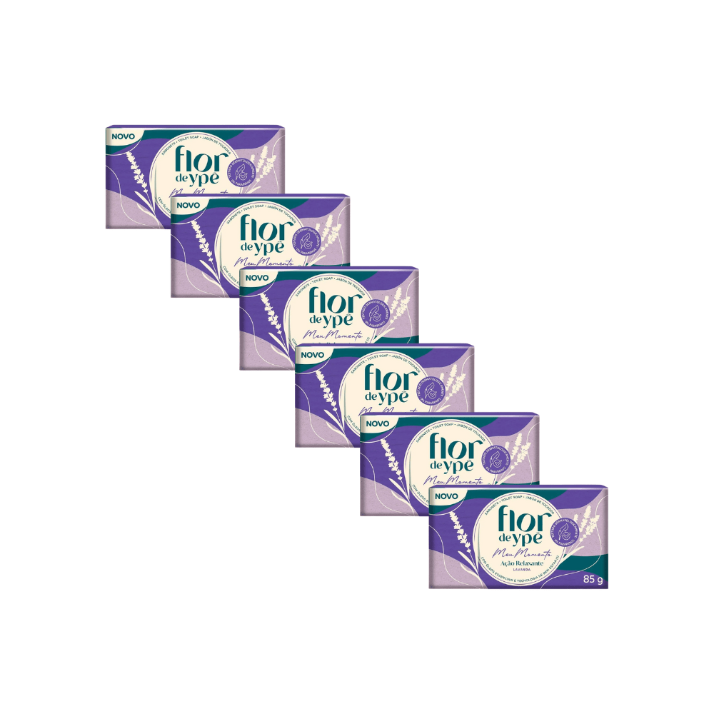 Kit com 6 Sabonetes 85g Meu Momento - e - dona
