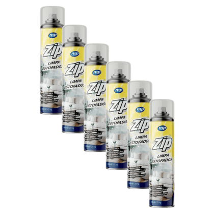 Kit com 6 Unidades Limpa Estofados Zip Spray 300ml - e - dona