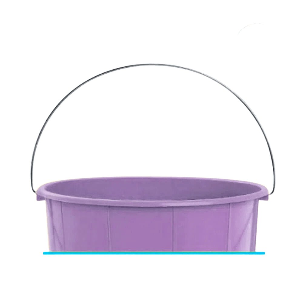 Kit de 2 Baldes 8L com alça de metal Arqplast - Cores Diversas - e - dona