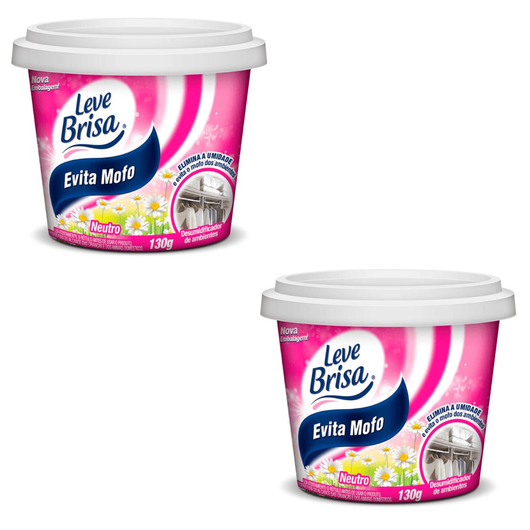 Kit de 2 Evita Mofo Neutro Leve Brisa 130g - e - dona