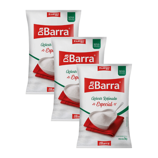 Kit de 3 Açúcares da Barra 1 kg - e - dona