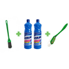 Kit Escova para Azulejos e Cantos Brilhus Bettanin + 2 Azulim Limpa Cerâmica Lavanda