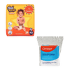 Kit Fralda Cremer Piquitucho 24 Unidades + Lenço para Higiene Cremer Wipes 50 Unidades