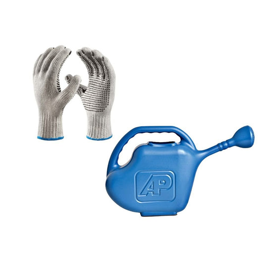 Kit Luva CottonFlex M + Regador 10L Arqplast - e - dona