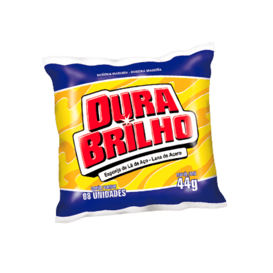 Lã de Aço Dura Brilho Vega Steel 44g com 8 unidades - e - dona