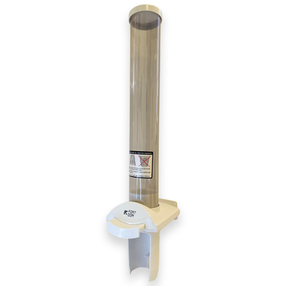 Dispenser de Acrílico para Copos  180/200ml com dosador Fortcom