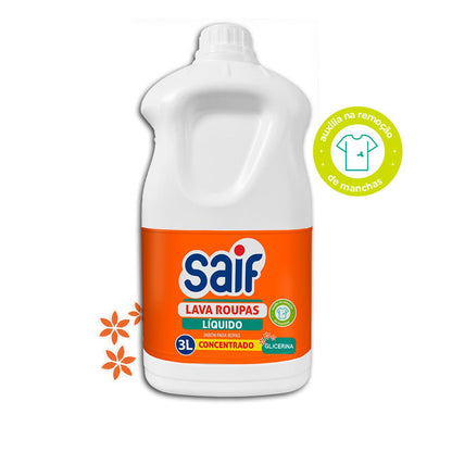 Lava Roupas Concentrado de Glicerina 3L Saif - e - dona