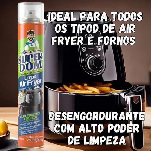 Limpa Air Fryer Super Dom 250ml Baston - e - dona